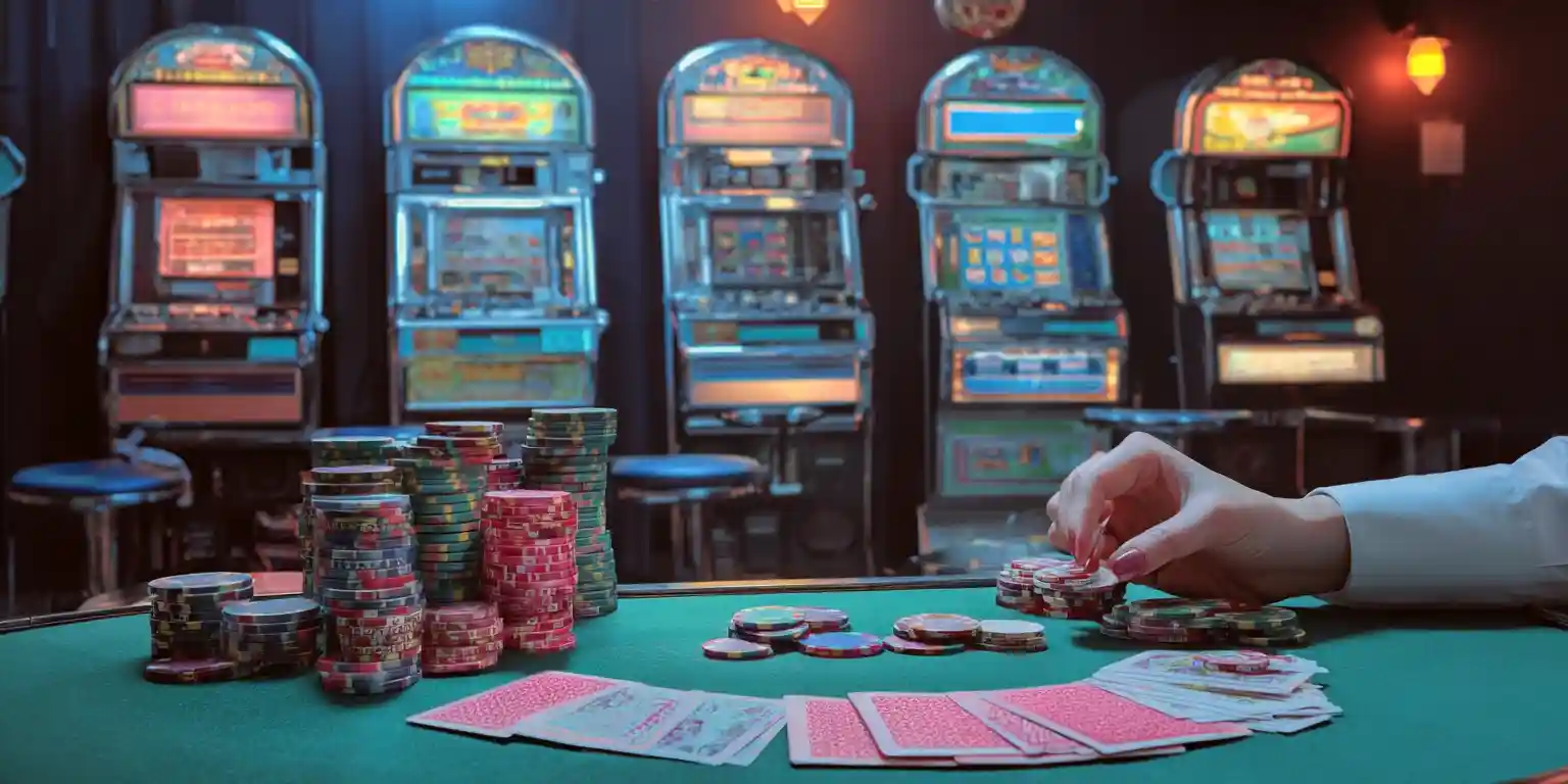 slot machine graphic design