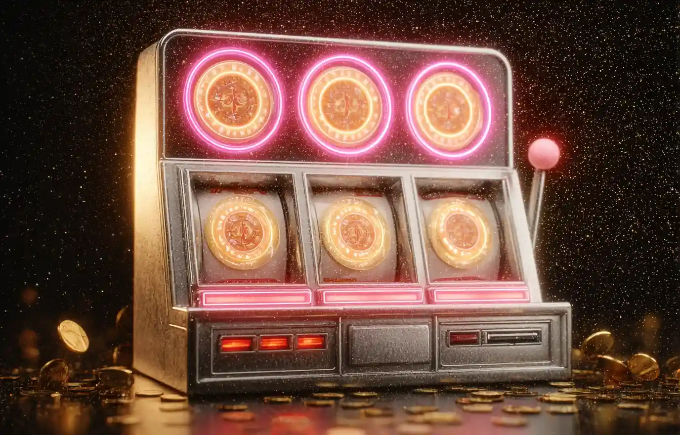 New slot casino games display